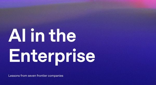 ▲▼OpenAI發布白皮書教企業從零導入AI。（圖／OpenAI）