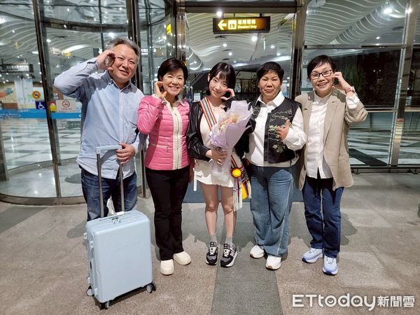 ▲▼吉安鄉長游淑貞親自迎接香港網紅Yoyo Pun團隊。（圖／吉安鄉公所提供，下同）