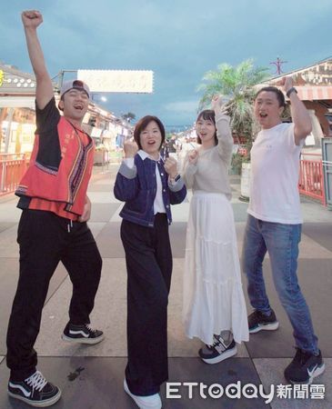 ▲▼吉安鄉長游淑貞親自迎接香港網紅Yoyo Pun團隊。（圖／吉安鄉公所提供，下同）