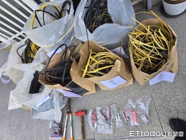 ▲▼鳳林警方攻堅共逮捕6名電纜大盜。（圖／鳯林警分局提供，下同）