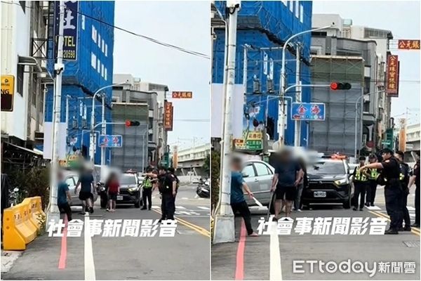 ▲▼彰化員林街頭鬥毆濺血。（圖／翻攝社會事新聞影音）