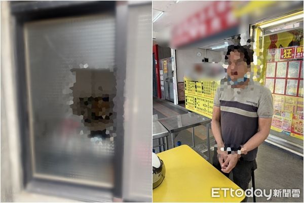 ▲▼新莊竊案，監視器拍下方嫌案發前在現場附近遊蕩。（圖／記者陳以昇翻攝）