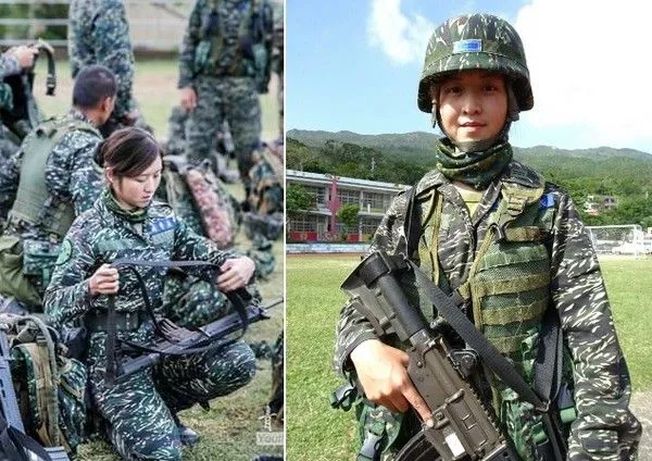 ▲中尉輔導長張泰晴。（合成圖／翻攝自青年日報、海軍陸戰隊急先鋒臉書）