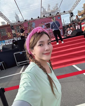 ▲小優白沙屯「猜錯位置」留遺憾　路邊睹感人一幕：香燈腳們很幸福 。（圖／翻攝自小優IG）