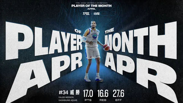 ▲TPBL職籃4月MVP林書豪、4月最佳外援威勝。（圖／TPBL提供）