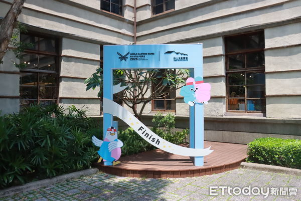 ▲▼松山文創園區（松菸）為迎接來自全球超過2萬多名壯年選手，特別打造「世壯運公園」。（圖／松山文創園區）