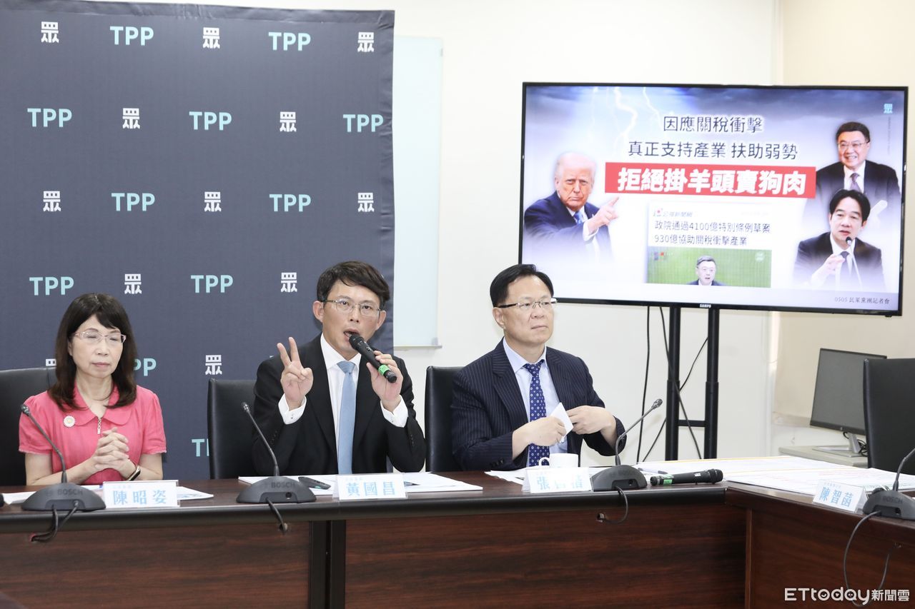 批政院特別預算灌水！民眾黨自提版本　增普發6000元、刪台電撥補