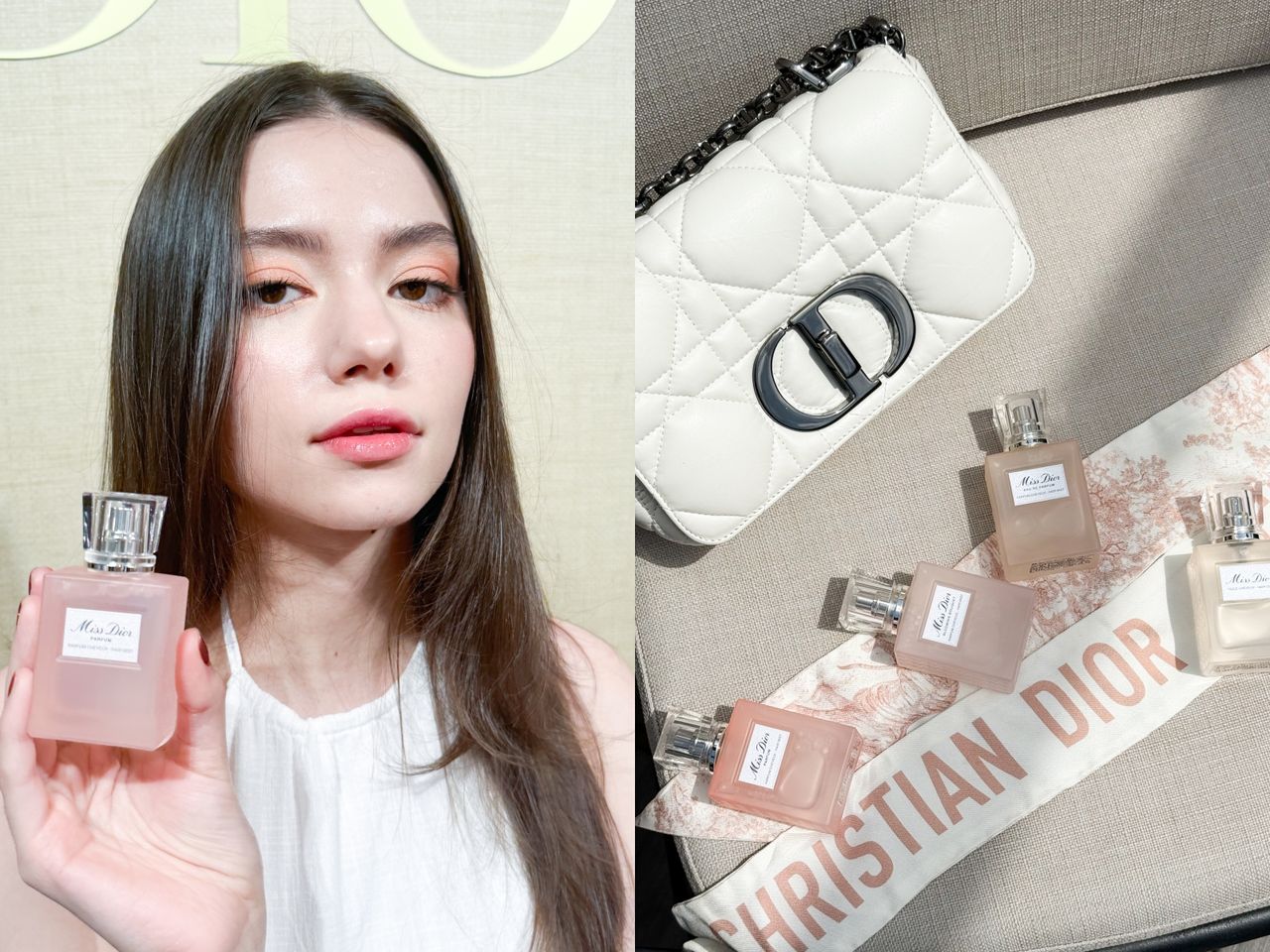 迪奧,MISS DIOR,髮香噴霧,Diptyque,香氛,香水。（圖／記者李薇攝、品牌提供）