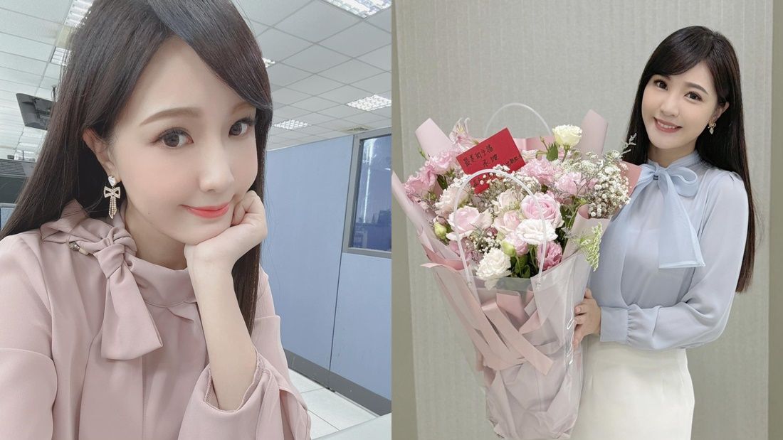 ▲▼虞承璇告別主播台（圖／翻攝自Facebook／虞承璇）