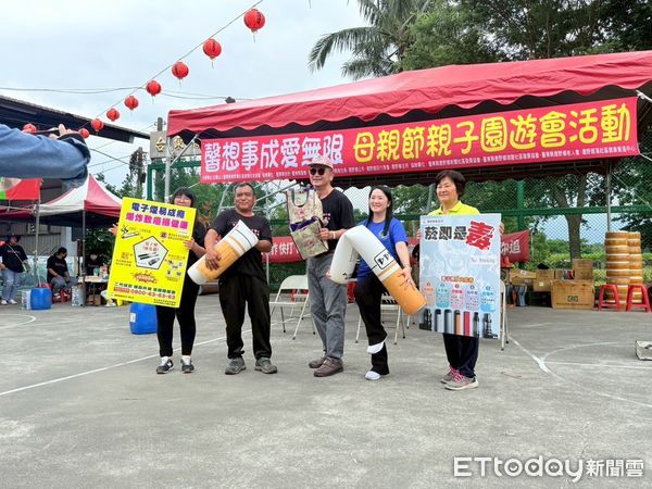 ▲台東鹿野鄉辦親子活動宣導菸害防制。（圖／記者楊漢聲翻攝）