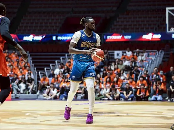 ▲勇士金恩、林志傑、沃特斯、莫巴耶、吳永仁。（圖／勇士提供）