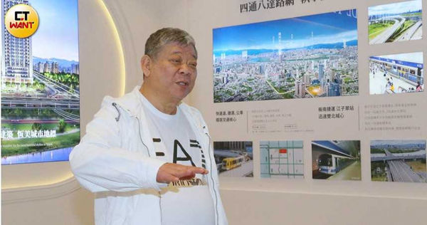 愛山林董事長祝文宇帶頭開讓利第一槍，引起業內轟動，他強調，未來愛山林的自建案會越來越高，今年大約7成。（圖／黃鵬杰攝）
