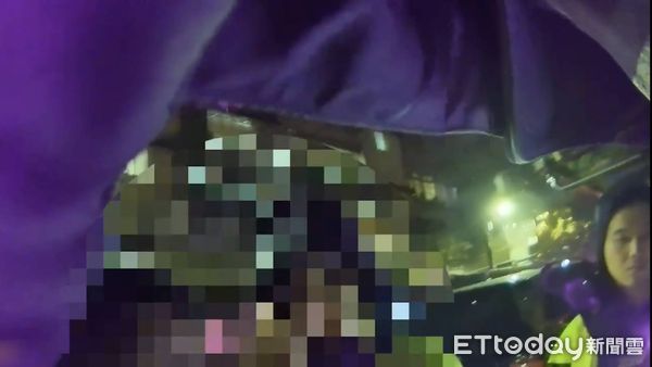 ▲鄭姓老翁飲酒後騎車上路撞傷過馬路行人，遭警方依涉犯公共危險罪嫌移送。（圖／記者張君豪翻攝）