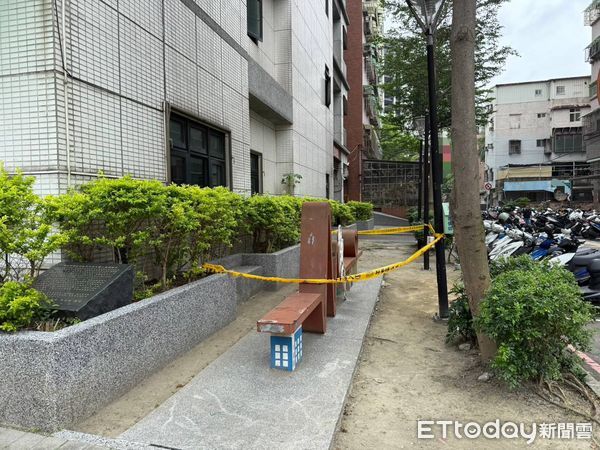 ▲▼新莊婦人高處墜落送醫搶救             。（圖／記者陳以昇翻攝）