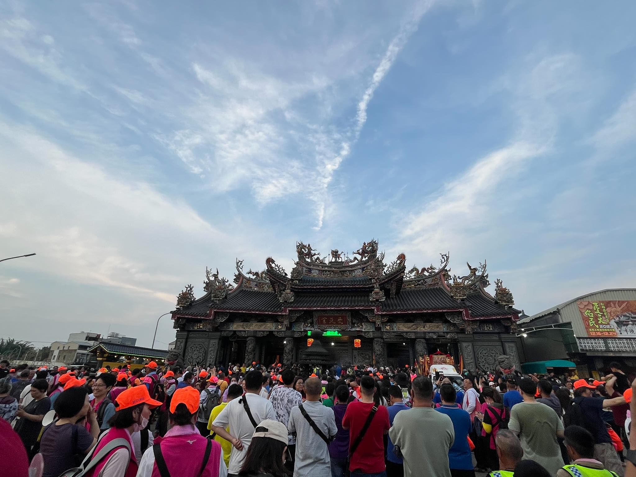 ▲白沙屯媽祖鑾駕今晚駐駕南投縣名間鄉松柏嶺受天宮。（圖／翻攝「白沙屯拱天宮」官方粉絲團）