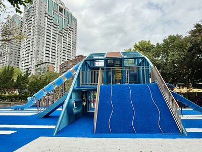 新北公園大改造!板橋3座海洋風遊戲場 打造親子友善空間