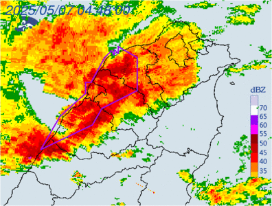 快訊/強對流來了 大雷雨轟5縣市