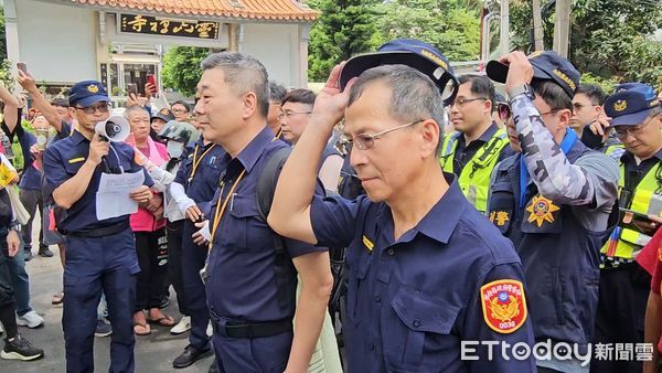 ▲▼南投分局長洪秋賢（左）、副分局長李政昌（右）。（圖／記者高堂堯攝）