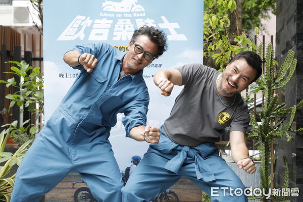 ▲▼李銘順、李銘忠《歐吉桑騎士-阿順阿忠的中年危機》媒體茶敘。（圖／記者湯興漢攝）