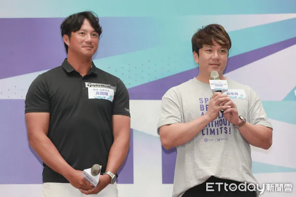 ▲▼號召全民為世壯運應援-高國輝、周思齊。（圖／記者周宸亘攝）