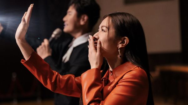 ▲▼女星宋芸樺今（6）日以「影展大使」身分，出席第27屆台北電影節影展廣告發布記者會。（圖／台北電影節提供）