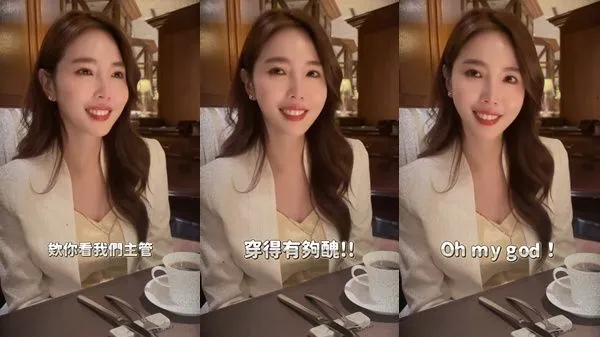 ▲朱琦郁自曝主播台「假面甜心」秘辛 　腹語術偷罵：主管穿得有夠醜。（圖／翻攝自朱琦郁IG）