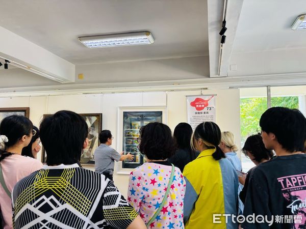 ▲113學年度全國學生美術比賽南區巡迴展，在台南應用科技大學藝術中心展出，展期至5月18日止，歡迎踴躍參觀。（記者林東良翻攝，下同）