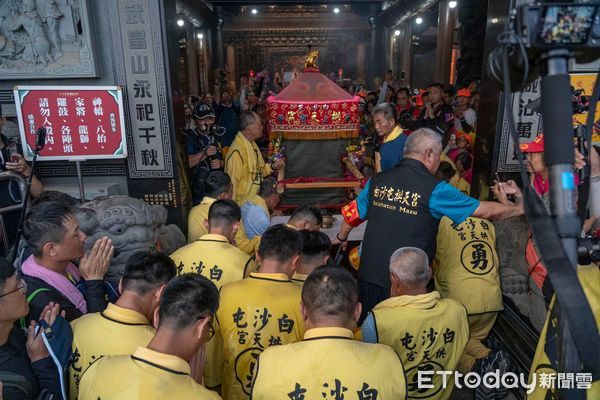 ▲白沙屯媽祖鑾駕今晚駐駕南投縣名間鄉松柏嶺受天宮。（圖／翻攝「白沙屯拱天宮」官方粉絲團）