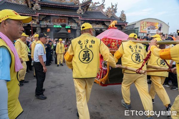 ▲白沙屯媽祖鑾駕今晚駐駕南投縣名間鄉松柏嶺受天宮。（圖／翻攝「白沙屯拱天宮」官方粉絲團，下同）