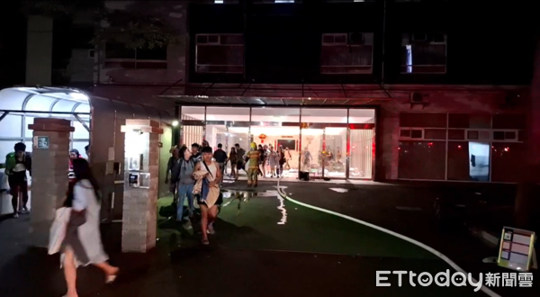 ▲▼台南善化移工宿舍火警。（圖／記者林東良翻攝）