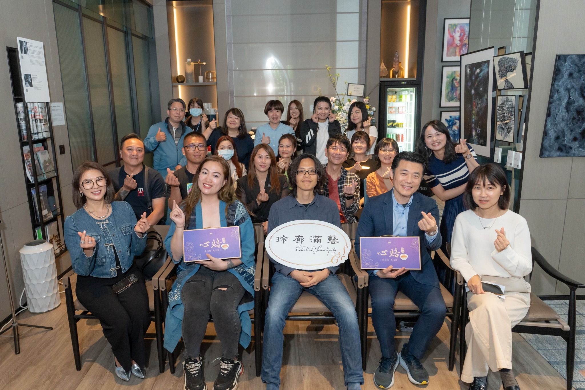 ▲▼玲廊滿藝,藝術家陳怡君,徐瑞良,聯展,無界。（圖／統一集團提供）