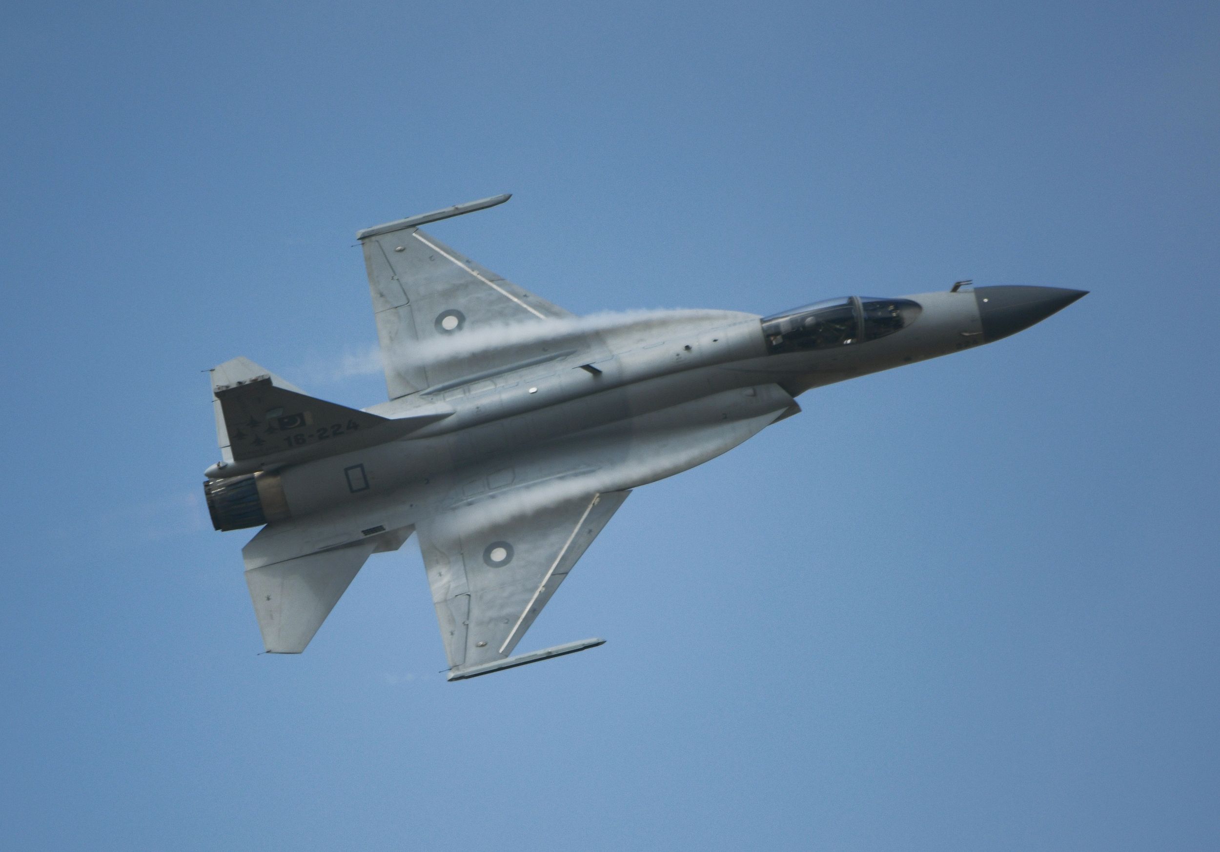 ▲巴基斯坦梟龍戰機（JF-17）。（圖／CFP）