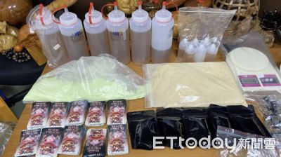 雲林白牌車行是毒窟!司機外送一條龍 檢警攻堅抄出海量毒品