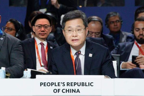 ▲▼大陸財政部部長藍佛安出席亞洲開發銀行理事會。（圖／翻攝大陸財政部網站）