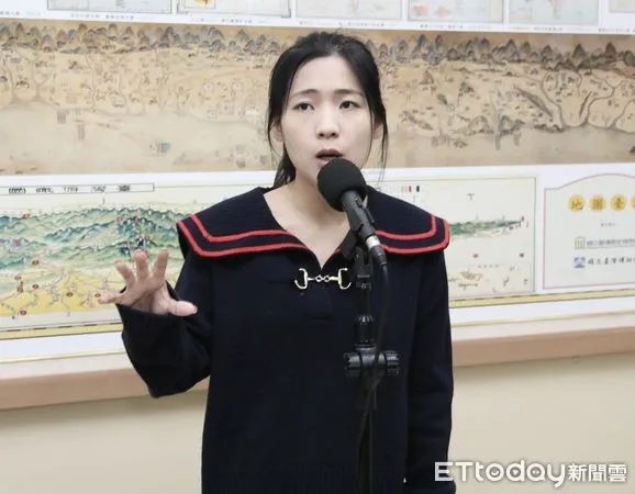 ▲徐巧芯 聯訪  郭智輝疑似圖利崇越 等時事。（圖／記者屠惠剛攝）