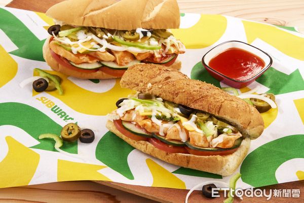 ▲▼SUBWAY推出全新「美式辣雞柳潛艇堡」。（圖／業者提供）