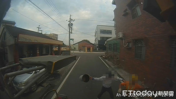 ▲▼ 雲林縣斗南鎮5月3日一名清潔隊員遭民眾攻擊            。（圖／記者游瓊華翻攝）