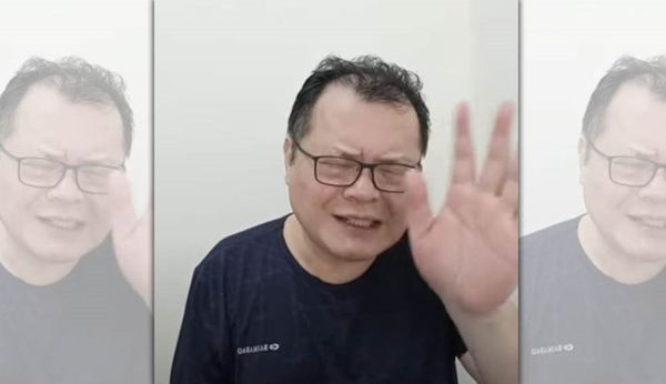 陳揮文在直播中強調，「不要再把我掛上藍營，這樣對我也對國民黨都不公平」。（翻攝自陳揮文YouTube）