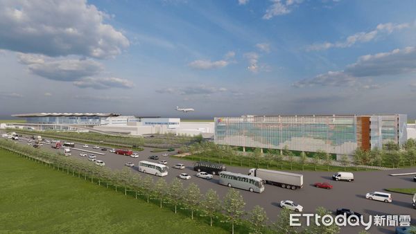 ▲▼新航廈計畫里程碑！高雄小港機場東側立體停車場動工。（圖／記者賴文萱翻攝）