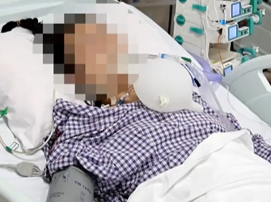 ▲醫師表示，兩人險些喪命。（圖／翻攝自微博）