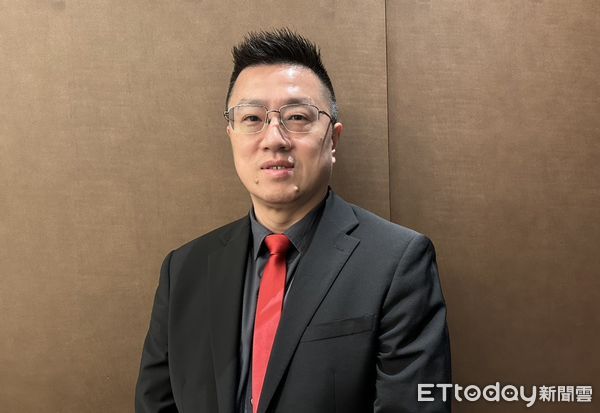 ▲捷迅總經理孫鋼銀在美國第一現場看關稅問題。（圖／記者張佩芬攝）