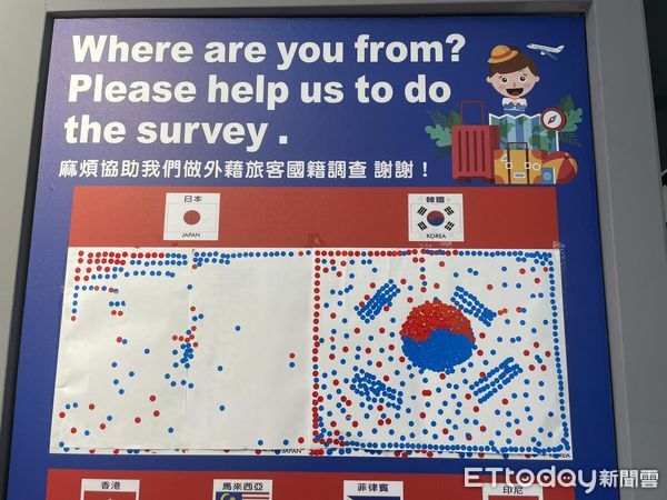 ▲必朝聖西門町家樂福！韓國遊客「多到排出國旗」。（圖／Bigyear Sun授權引用）