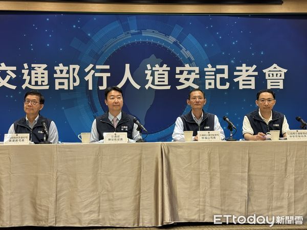 ▲▼交通部舉辦道安記者會說明交通事故死亡統計。（圖／記者李姿慧攝）