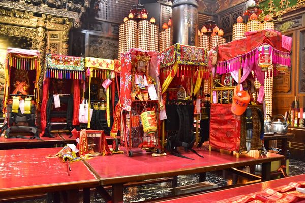 ▲▼白沙屯媽駐駕「帝后相會」打破禁令　受天宮親揭媽祖上山秘辛。（圖／翻攝自臉書／松柏嶺受天宮）