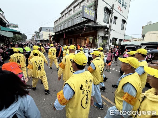 ▲白沙屯媽祖200年首度聖臨南投今回鑾。（圖／記者高堂堯翻攝）