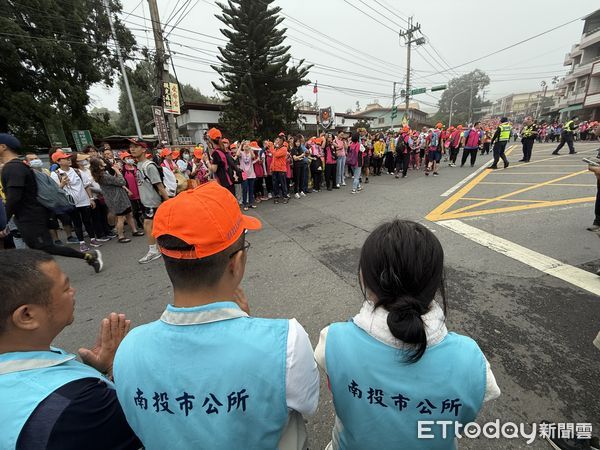 ▲白沙屯媽祖200年首度聖臨南投今回鑾。（圖／記者高堂堯翻攝）