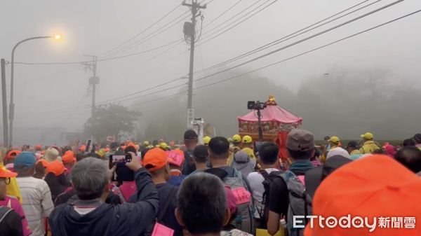 ▲白沙屯媽祖200年首度聖臨南投今回鑾。（圖／南投市公所提供）