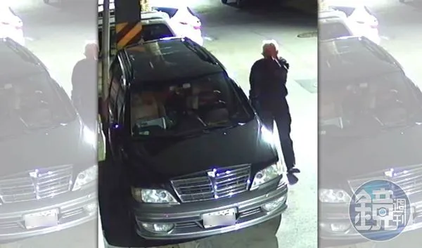 陳男車輛遭隔壁鄰居阿伯惡意噴射鼻涕。（讀者提供）