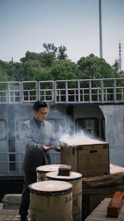 ▲▼陳志朋跨界拍短劇。（圖／翻攝自微博）