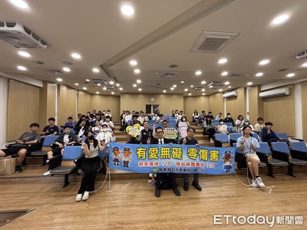 ▲屏東警分局到屏東大學性影像詐騙宣導            。（圖／記者陳崑福翻攝）